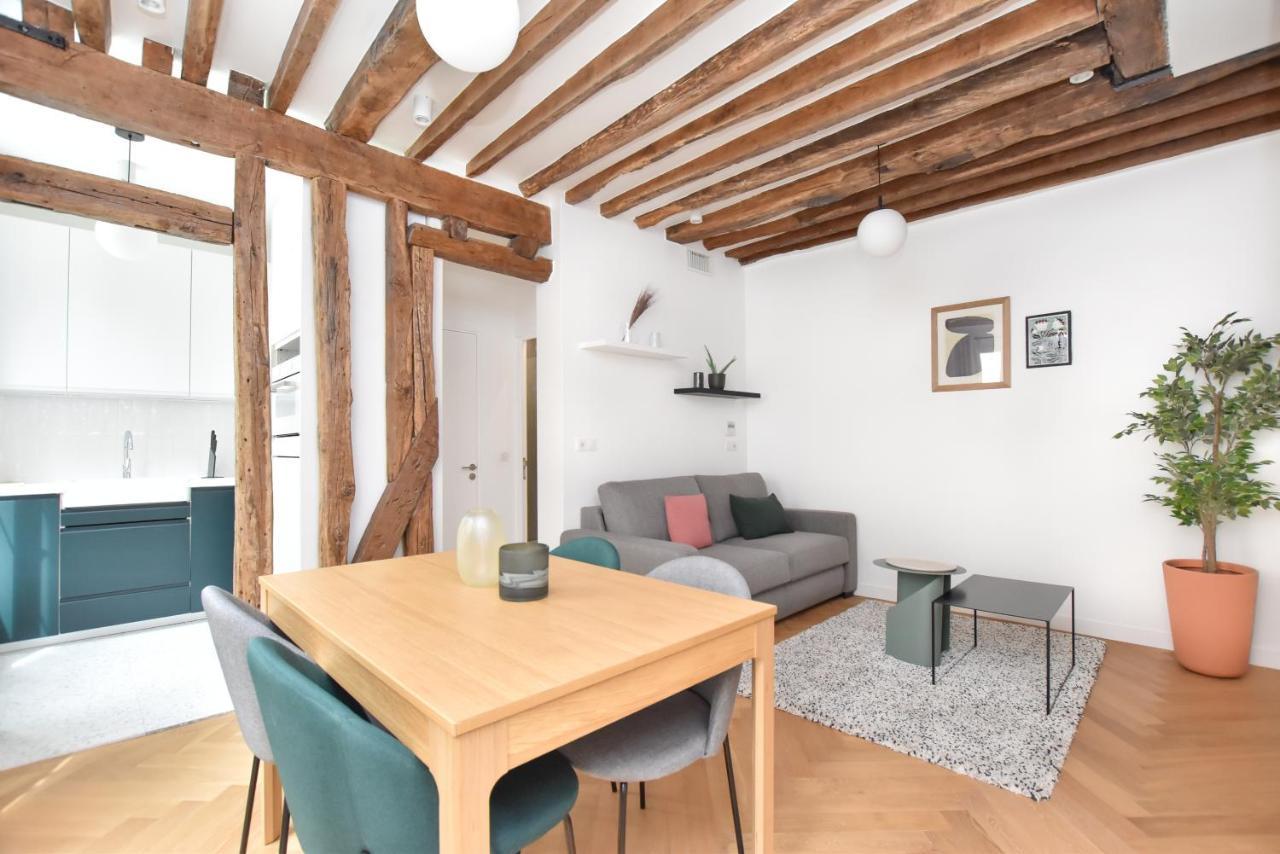 Authentic Apartment 1Br-4P Republique - Le Marais Paris Bagian luar foto